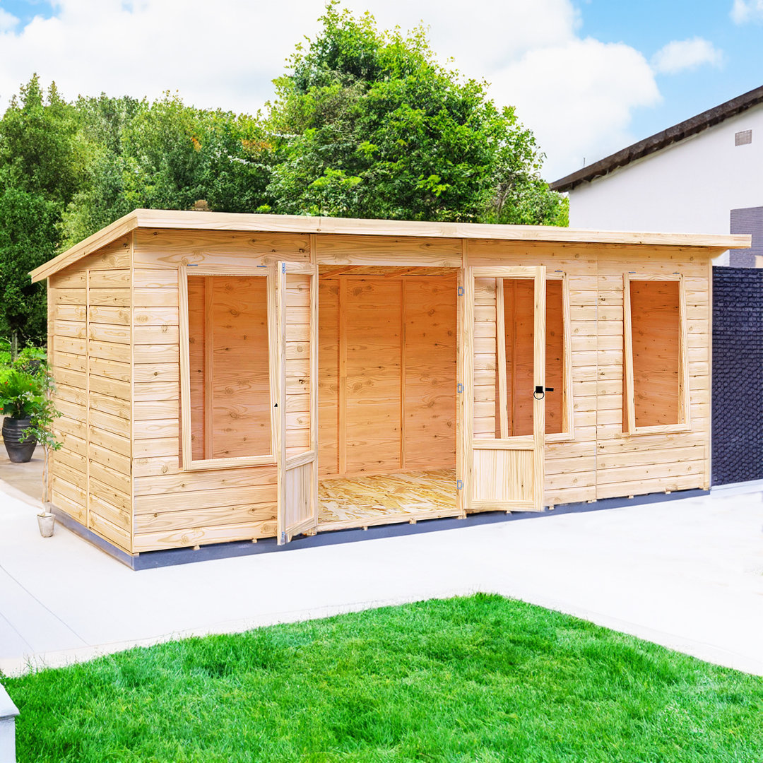Shire GB Peony 15.5 ft x 6 ft Summer House